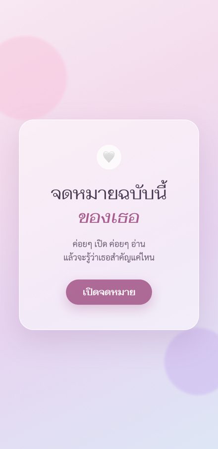 ดีไซน์การ์ดกระจกฝ้า